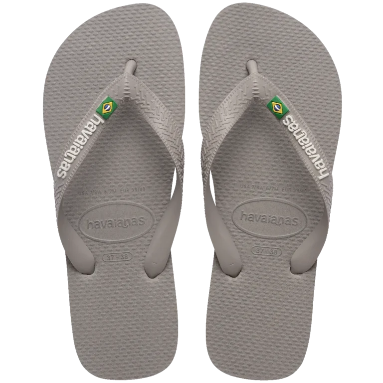 Ojota Brasil Logo Gris recife Havaianas