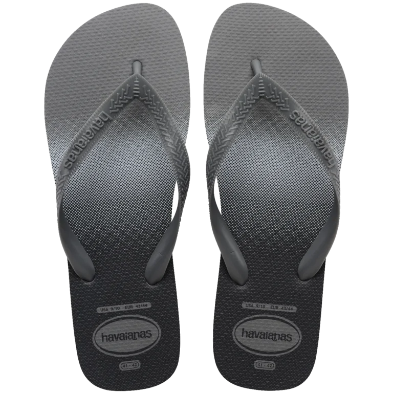 Ojota Top Basic Gris y Blanco Havaianas