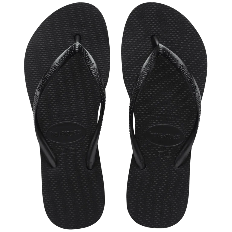 Ojota Slim Flatform Negro Havaianas