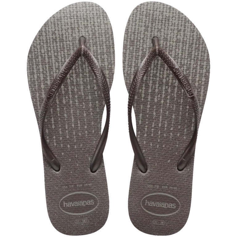 Ojota Slim Gloss Niebla Havaianas