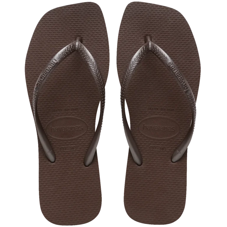 Ojota Slim Square Cafe Havaianas