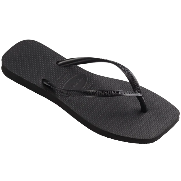 Ojota Slim Square Negro Havaianas