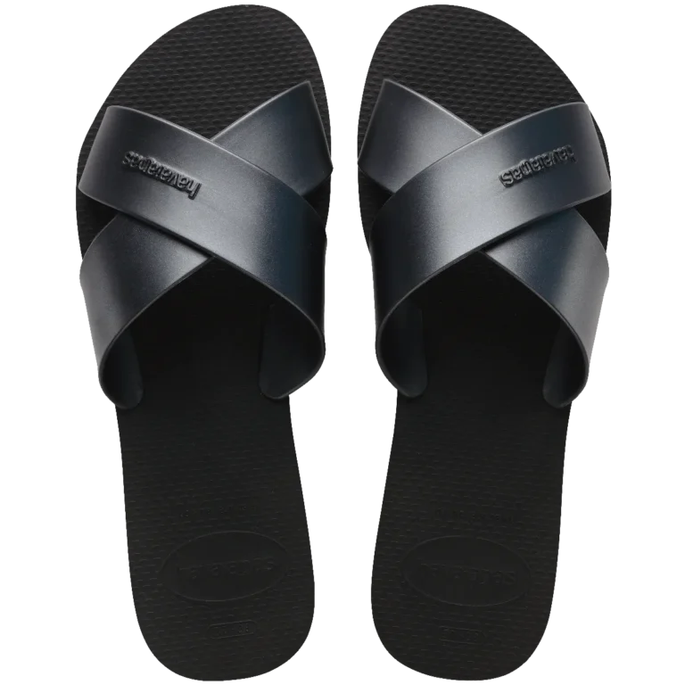 Sandalia Aqua Metallic Negro Havaianas